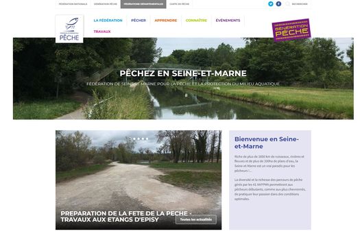 PREPARATION DE LA FETE DE LA PECHE (J - 18) - ACTUALISATION DE NOTRE SITE INTERNET