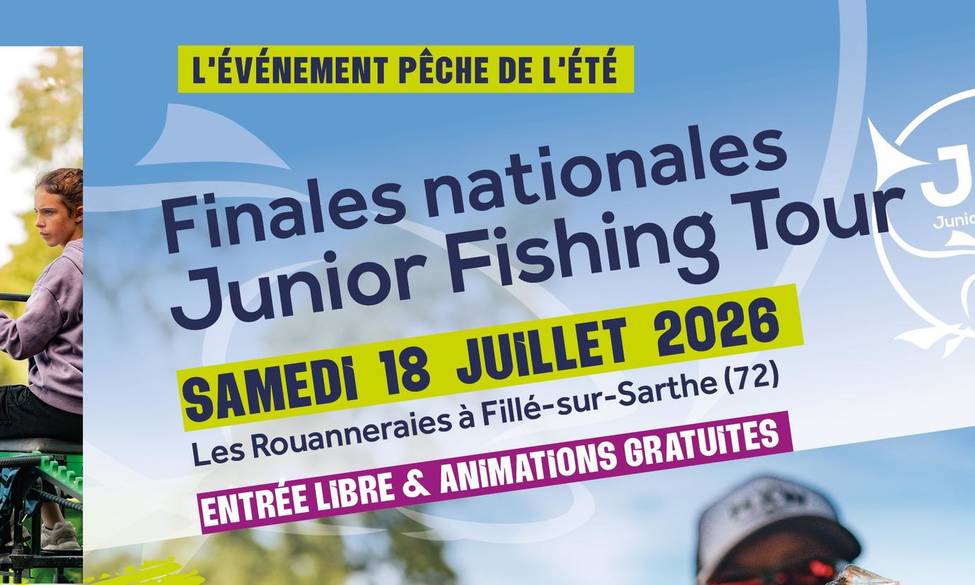 Junior Fishing Tour 2025-2026 : rendez-vous le 18 juillet pour la Finale Nationale !