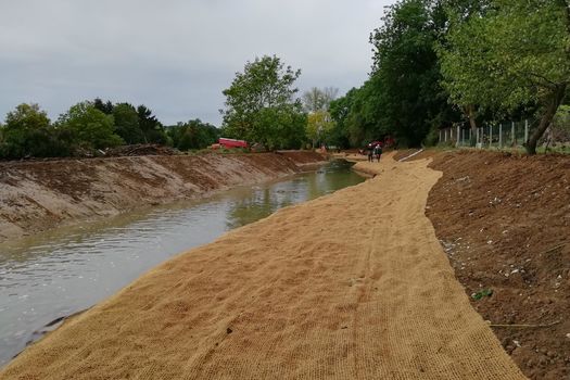 Travaux de restauration sur l'Yerres, troisième phase!