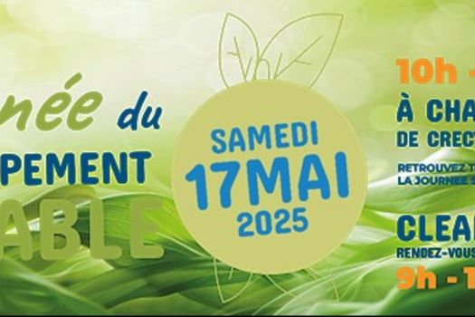 JOURNÉE DU DÉVELOPPEMENT DURABLE – CRÉCY-LA-CHAPE