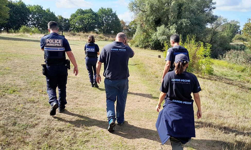 Une opération de police de la pêche menée en partenariat sur l’étang du Coq
