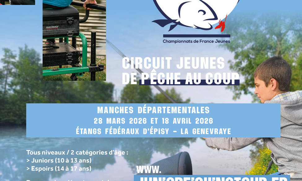 Juniors Fishing Tour – Spécial Coup : Les inscriptions sont ouvertes !