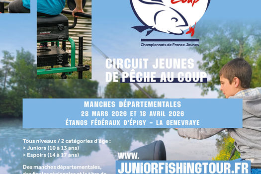 Juniors Fishing Tour – Spécial Coup : Les inscriptions sont ouvertes !