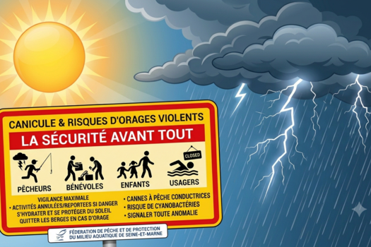 Canicule et risques d'orages violents : la sécurité avant tout