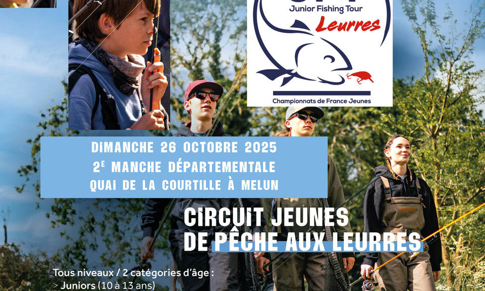 Juniors Fishing Tour – Manche 2 à Melun