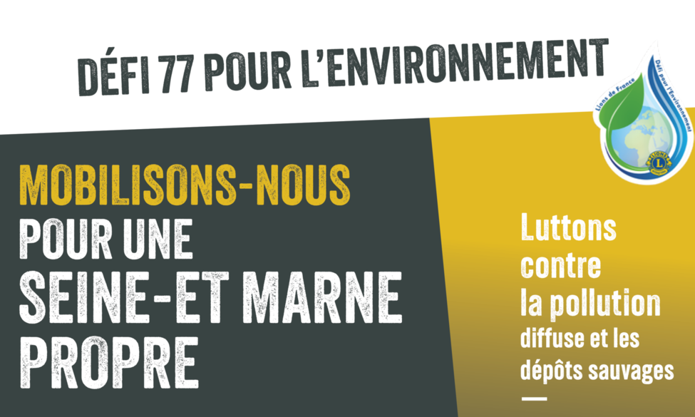 Défi pour l'environnement - Seine-et-Marne propre